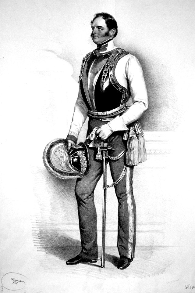 Edmund Schwarzenberg 1843 Litho