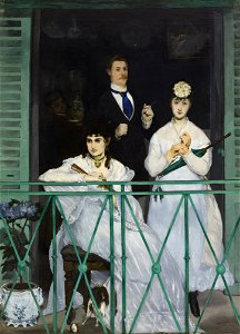 Edouard Manet - The Balcony - Google Art Project. Free illustration for personal and commercial use.