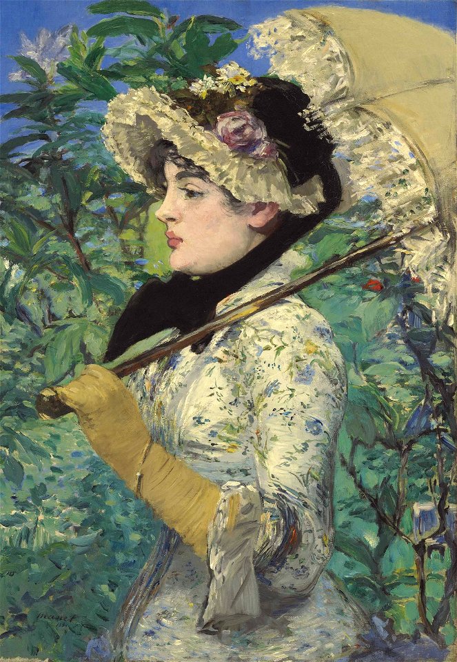 Edouard Manet - Le Printemps - RW372