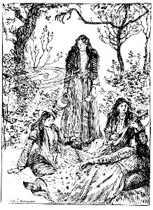 Edmund J Sullivan Illustrations to The Rubaiyat of Omar Khayyam First Version Quatrain-075