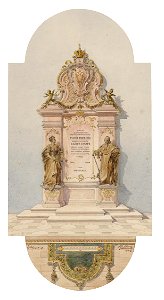 Edmund von Hellmer Entwurf Denkmal Maria Theresia 1886
