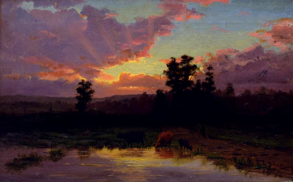 Edmund Leaf Shearer - Landscape - 1996.66.7C - Reading Public Museum