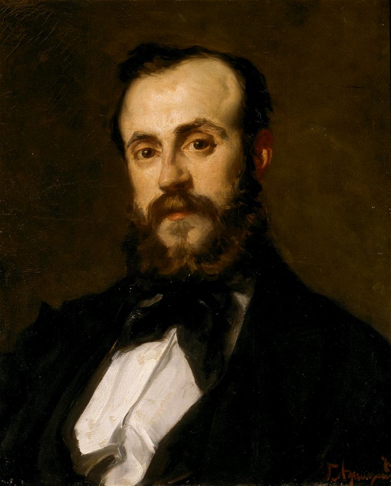 Edouard Agneessens - Portrait of César Costermans