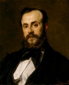 Edouard Agneessens - Portrait of César Costermans