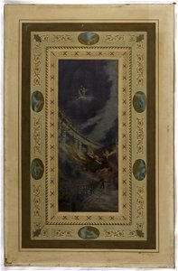 Edouard Michel-Lançon - Esquisse pour la salle des mariages de la mairie de Saint-Maur-des-Fossés , Psyché livrée à l'amour - PPP4174 - Musée des Beaux-Arts de la ville de Paris