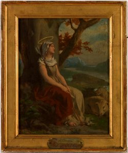 Edouard Vimont - Esquisse pour l'église de Rosny-sous-Bois , Sainte Geneviève - PPP4808 - Musée des Beaux-Arts de la ville de Paris