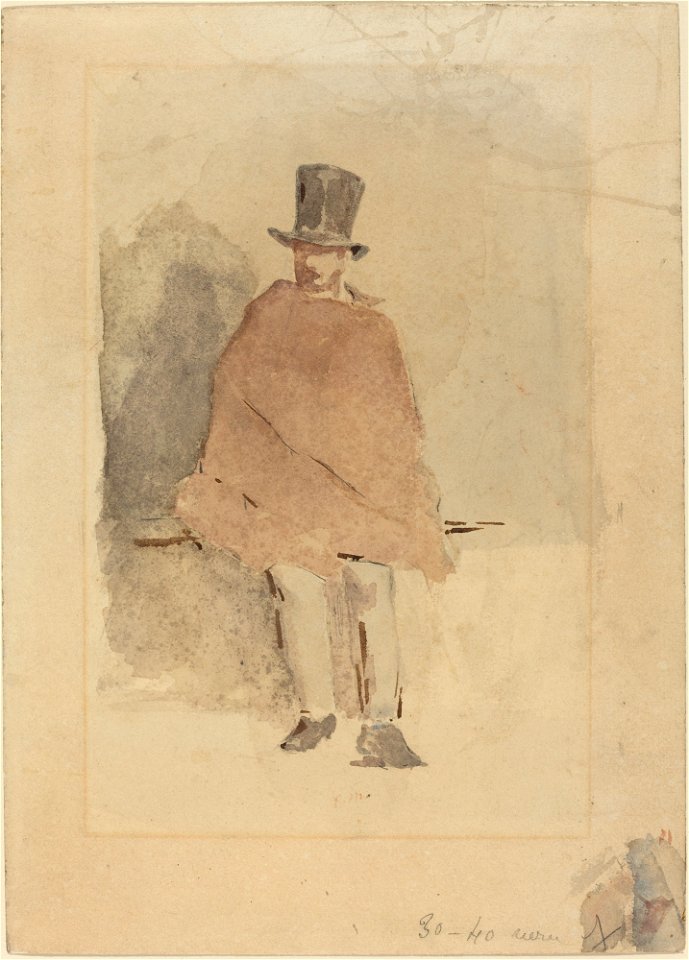 Edouard Manet The Man in the Tall Hat