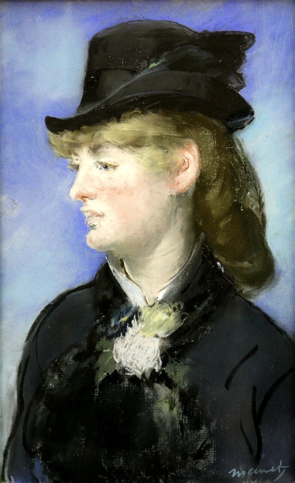 Edouard Manet-Study of the barmaid for Le Bar des Folies Bergeres mg 1821