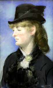 Edouard Manet-Study of the barmaid for Le Bar des Folies Bergeres mg 1821