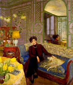 Edouard Vuillard - Marcelle Aron (Madame Tristan Bernard) - 95.222 - Museum of Fine Arts, Houston