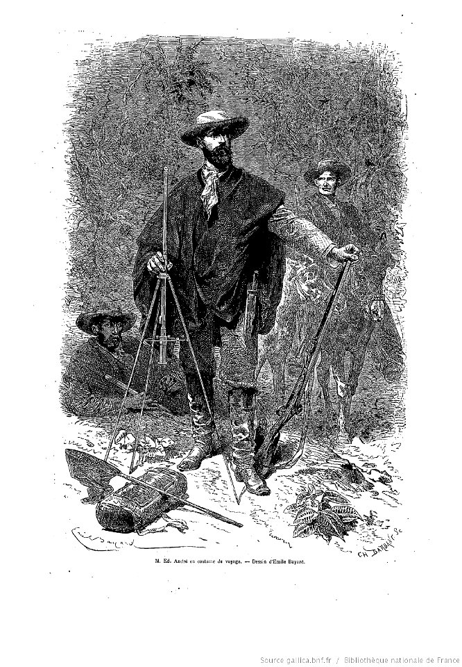 Edouard André en Amérique