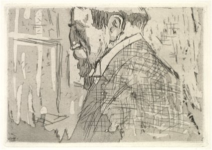 Edouard Vuillard (French, 1868-1940) - Theo van Rysselberghe - 2014.322 - Cleveland Museum of Art