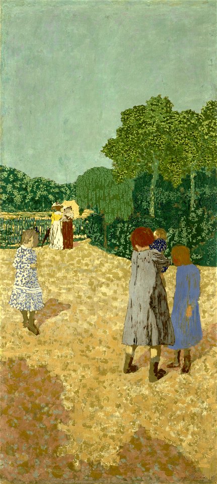 Edouard Vuillard - The Promenade - 53.9 - Museum of Fine Arts, Houston