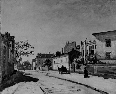 Edouard Béliard - French Street Scene - 1982.1672 - Art Institute of Chicago