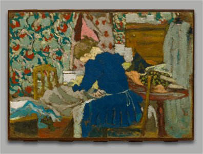 Edouard Vuillard - Interior - 1966.79.16 - Yale University Art Gallery