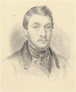 Edouard De Bièfve - Self-portrait (cropped)