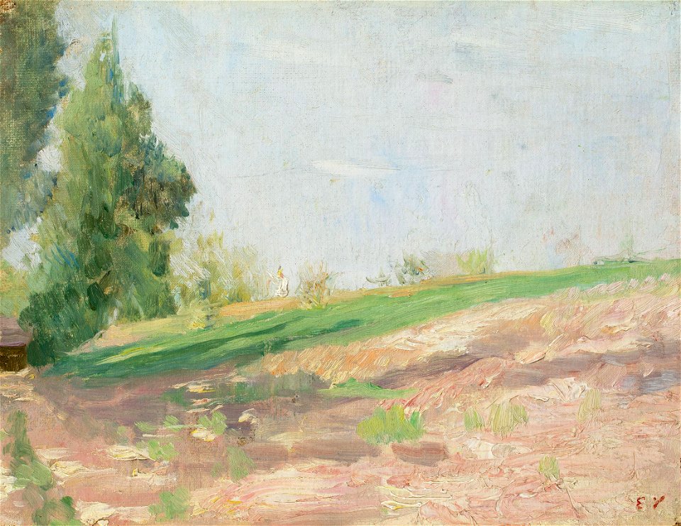 Edouard Vuillard Le versant c1889