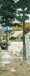 Edouard Vuillard - The Tuileries - Rosengart collection