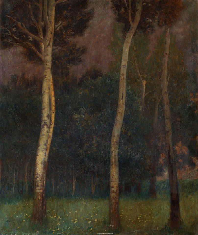 Eduard Ameseder - Niederösterreichische Baumlandschaft - 448 - Österreichische Galerie Belvedere