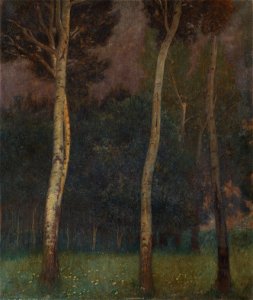 Eduard Ameseder - Niederösterreichische Baumlandschaft - 448 - Österreichische Galerie Belvedere