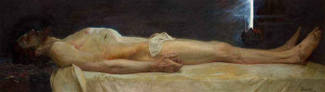 Eduard Adrian Dussek - Leichnam Christi - 1873 - Österreichische Galerie Belvedere
