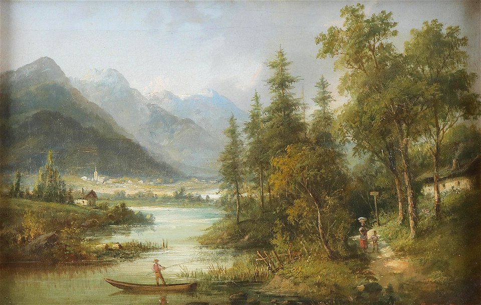 Eduard Boehm Partie aus Ober-Steier
