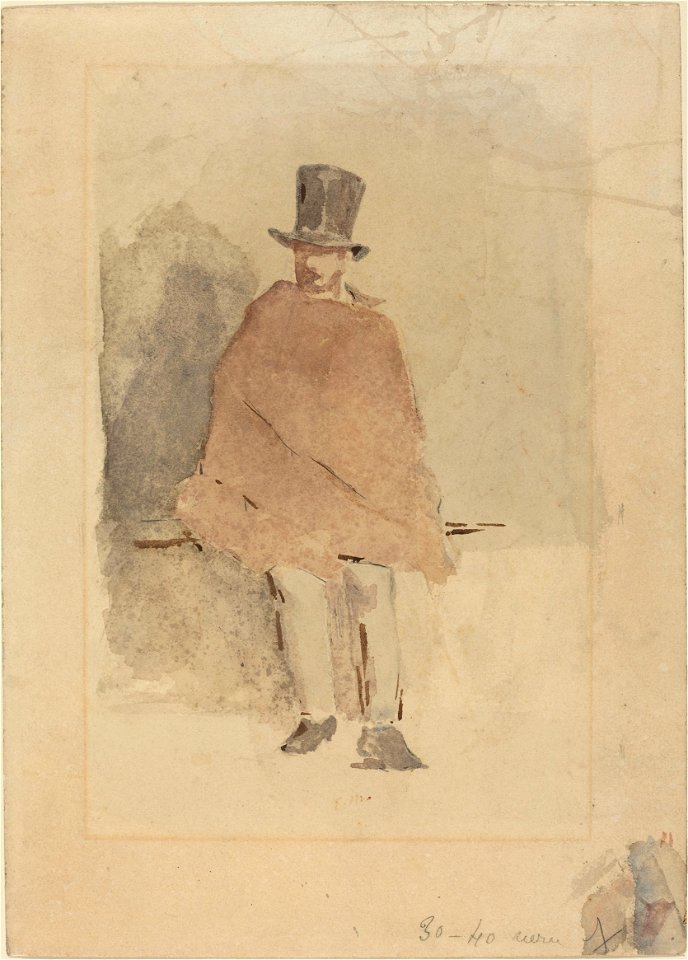 Edouard Manet - The Man in the Tall Hat - Google Art Project