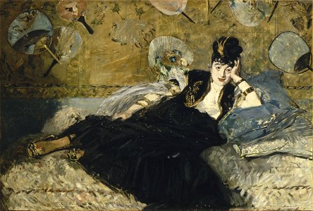 Edouard Manet - Woman with Fans - Google Art Project