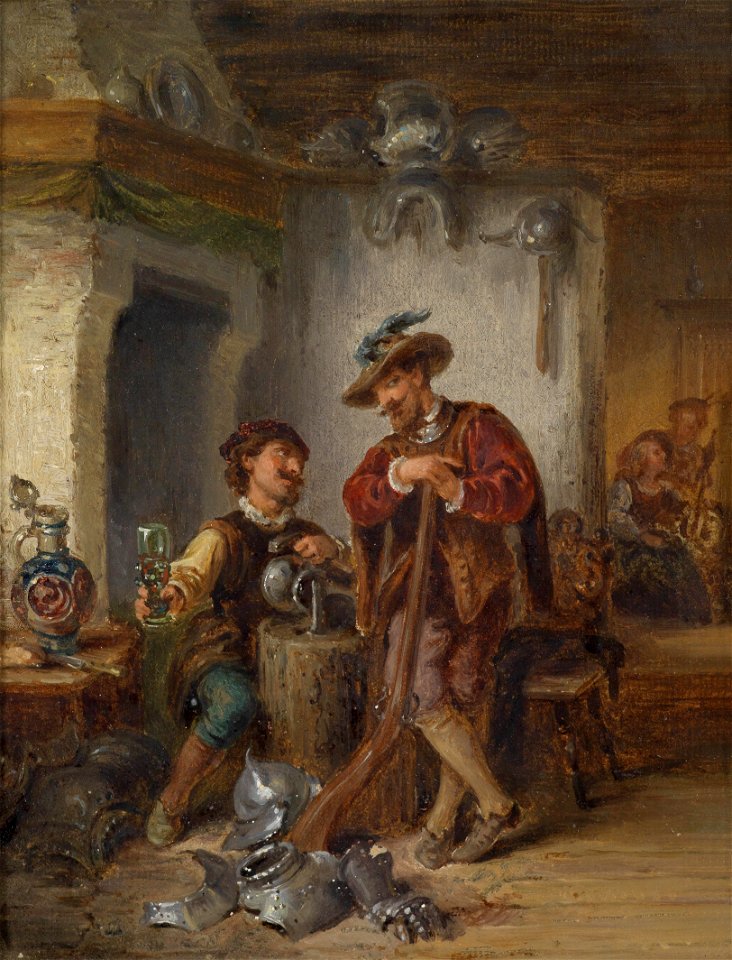 Eduard Ender Zechende Soldaten