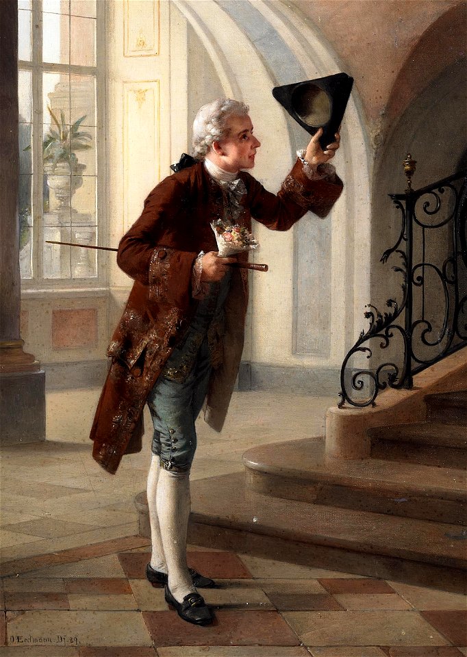 Eduard Erdmann Der Besuch 1889