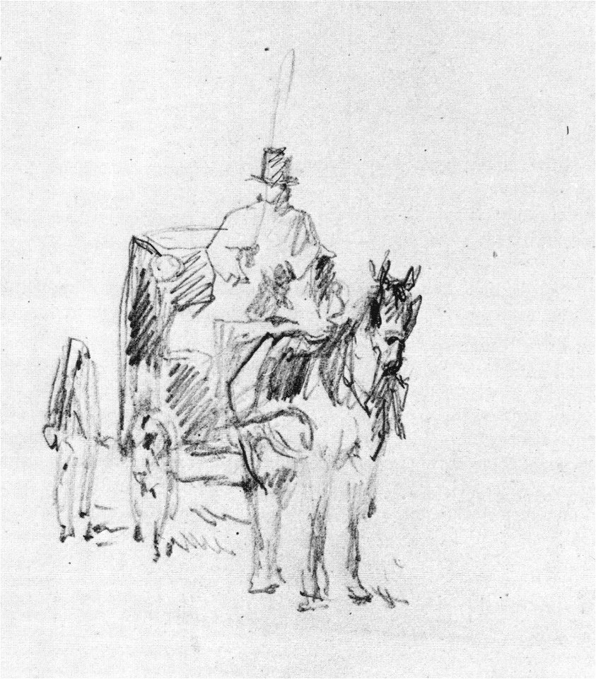 Edouard Manet Le fiacre