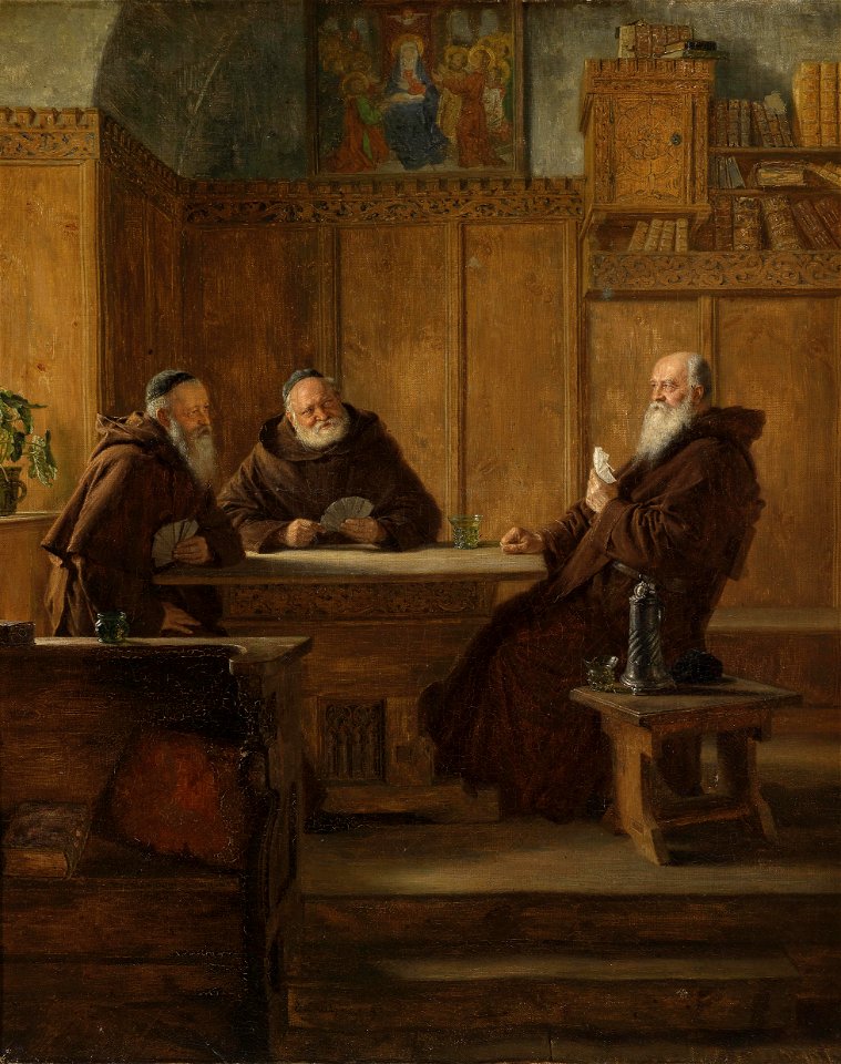 Eduard Grützner Das Kartenspiel 1892