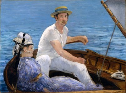 Edouard Manet Boating (cropped2)