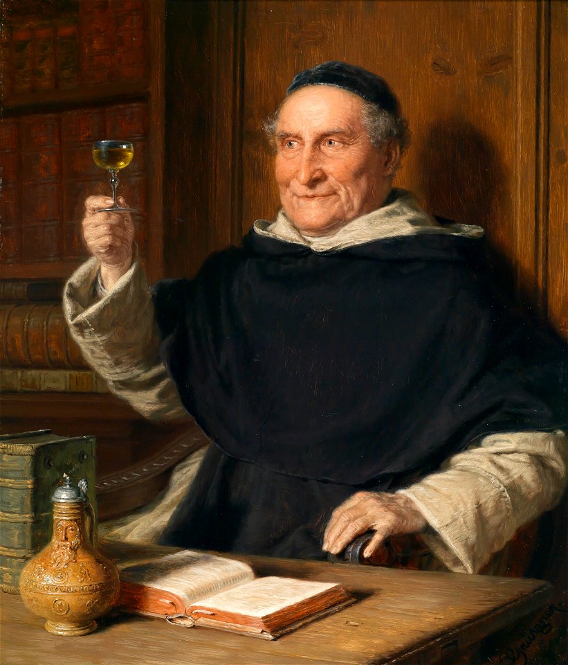 Eduard Grützner In der Studierstube
