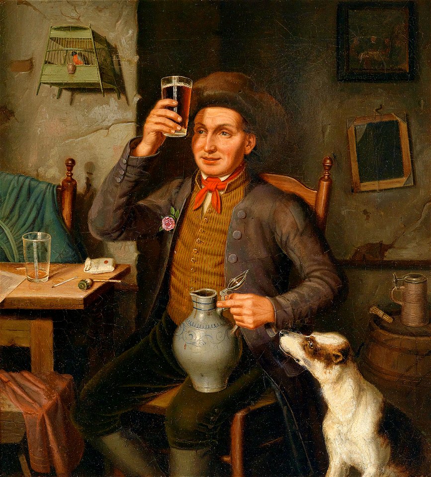 Eduard Hermann Lotz Ein guter Tropfen