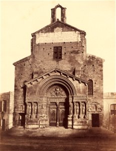 Edouard-Denis Baldus Cathédrale Saint-Trophime d'Arles