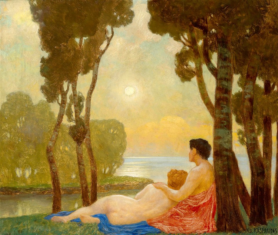 Eduard Kasparides Vollmondnacht
