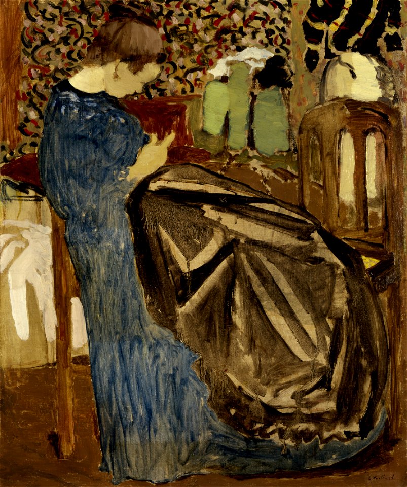 Edouard Vuillard - A Seamstress - 78-1975 - Saint Louis Art Museum