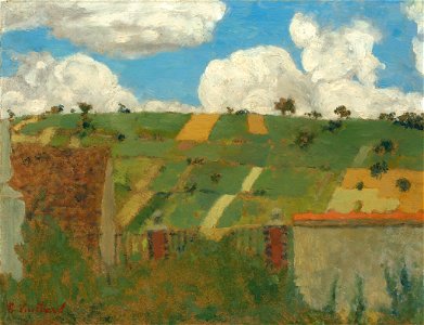 Edouard Vuillard - Landscape of the Ile-de-France - 1995.47.14 - National Gallery of Art