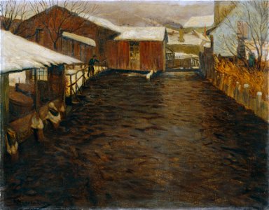 Eduard Ameseder - Winter - 1042 - Österreichische Galerie Belvedere