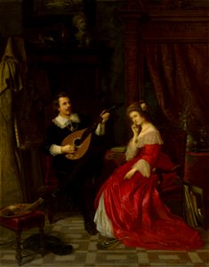 Eduard Majsch - Serenáda - O 7138 - Slovak National Gallery