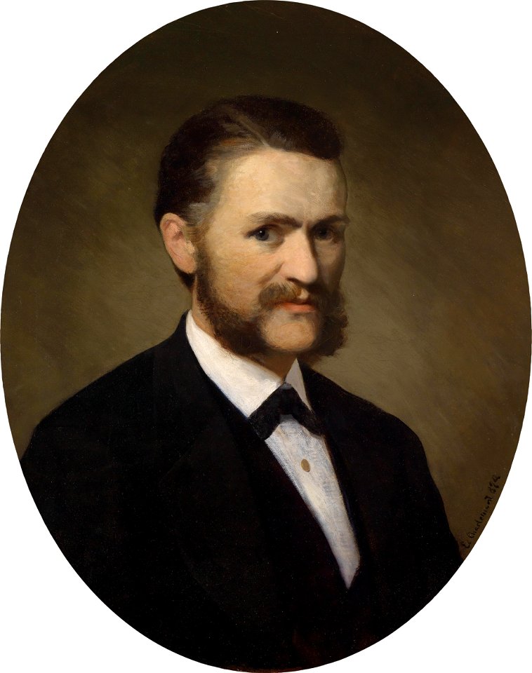 Eduard Charlemont Porträt eines Herrn