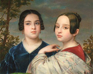 Eduard Magnus - Bildnis der Casper'schen Kinder. Um 1840