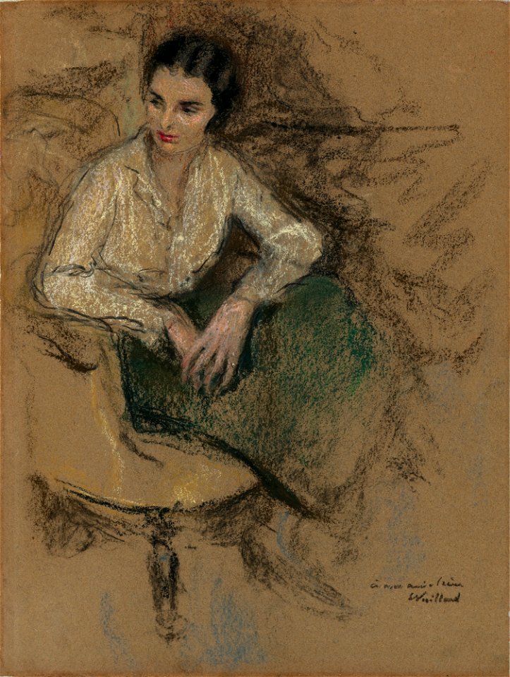 Edouard vuillard portrait direne montanet120051)