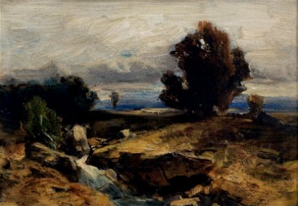 Eduard Peithner von Lichtenfels - Landschaftsstudie - 5041 - Österreichische Galerie Belvedere