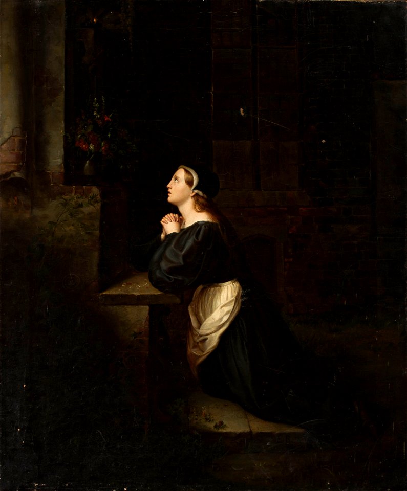 Eduard Ratti - Prayer - 128964 MNW - National Museum in Warsaw