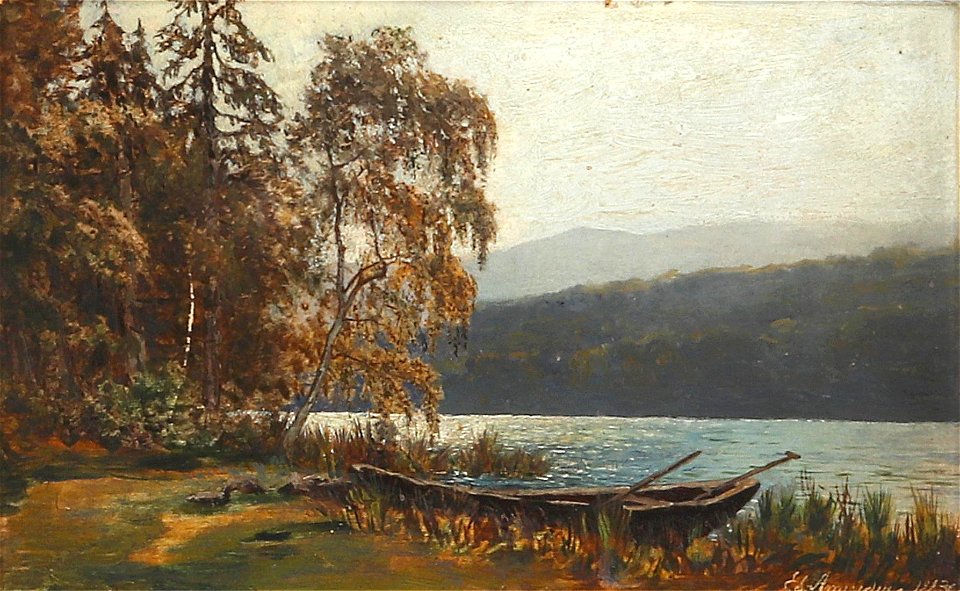 Eduard Ameseder - Monticker See bei Bozen