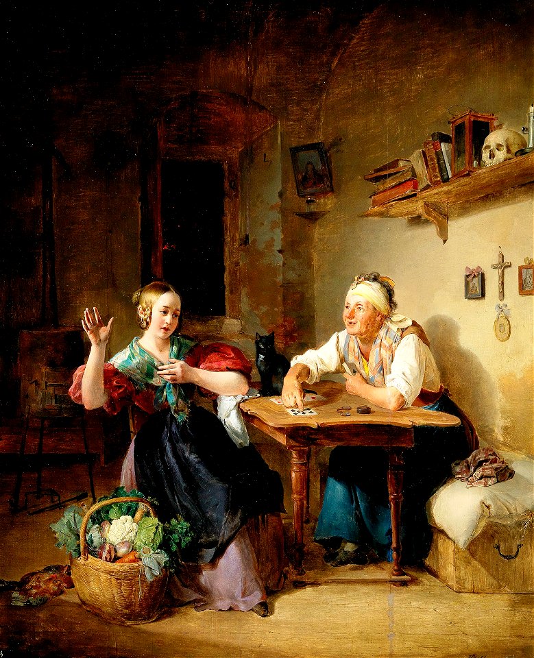 Eduard Ritter - At the Fortune Teller