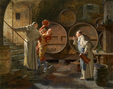 Eduard Grützner Nach schwerer Sitzung 1892