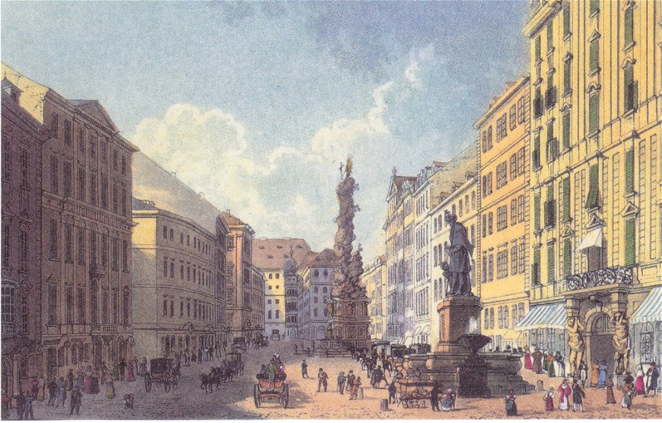 Eduard Gurk - Am Graben - 1823